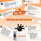 Kundenkommentare zum ARMWERK Unterarmtrainer