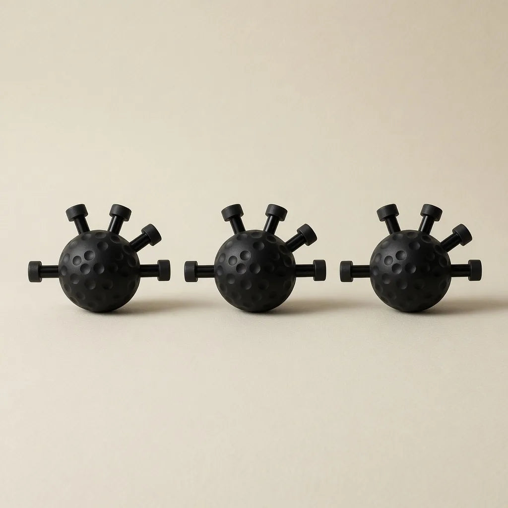 Drei ARMWERK Penta Unterarmtrainer