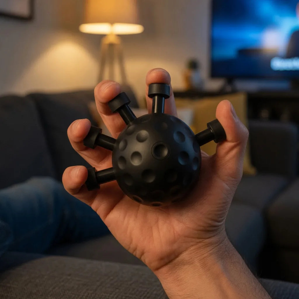 Training mit dem Penta auf dem Sofa